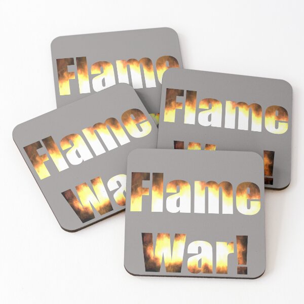 Item preview, Flame War! designed and sold by rodmacpherson.