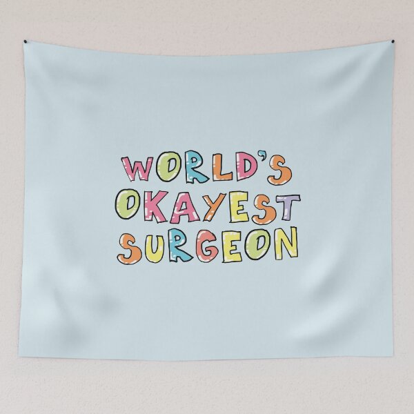 Item preview, World's Okayest Surgeon Gift Idea designed and sold by betternotes.