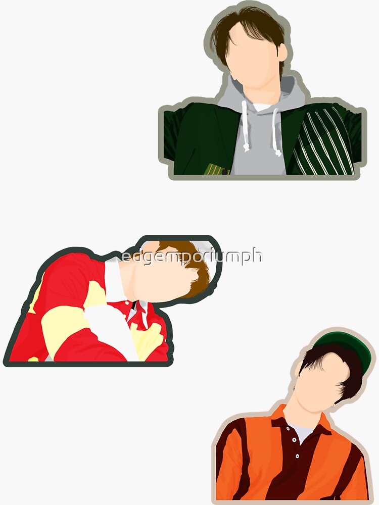 "SEVENTEEN Do Re Mi Members Stickers" Sticker for Sale by edgemporiumph Redbubble