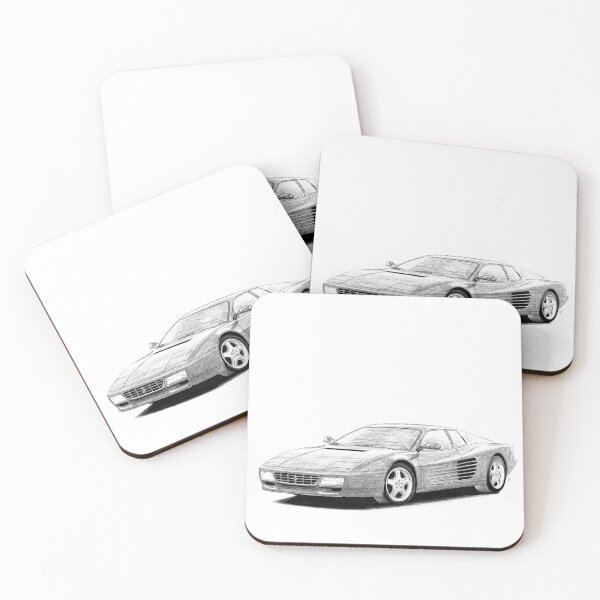 Item preview, Ferrari Testarossa designed and sold by Cardrawing-Art.