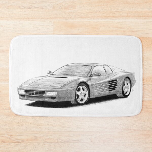 Item preview, Ferrari Testarossa designed and sold by Cardrawing-Art.