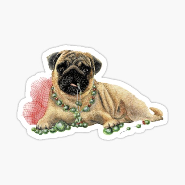 Item preview, Cute Pug designed and sold by NezHaines.