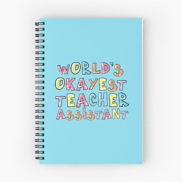 Item preview, World's Okayest Teacher Assistant Gift Idea designed and sold by betternotes.