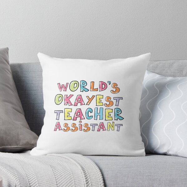Item preview, World's Okayest Teacher Assistant Gift Idea designed and sold by betternotes.