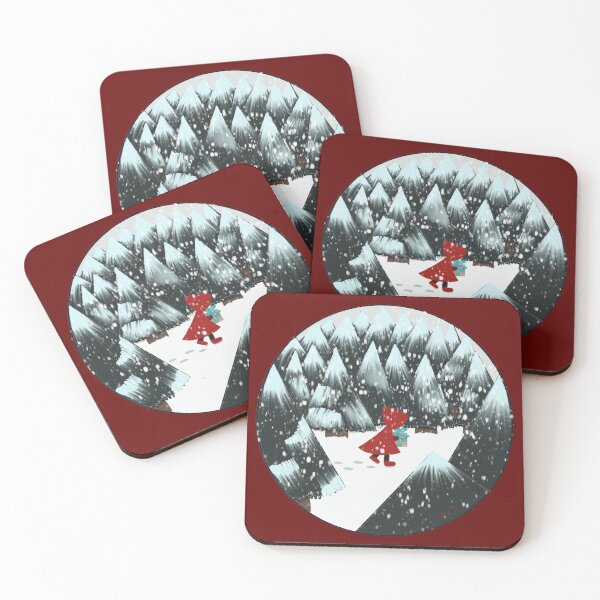 Item preview, Christmas in the Forest: Little Red Riding Hood designed and sold by Drawn by Elizabeth Rose.