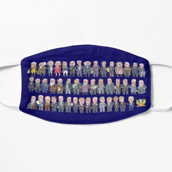 Presidents of the United States Flat Mask
