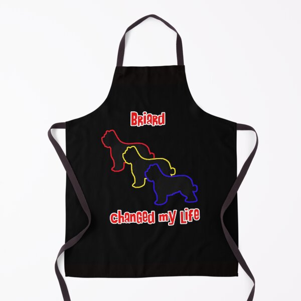 Item preview, Briard Changed my Life - Dog Art dogs Silhouette - pet designed and sold by Coolstuff4you71.