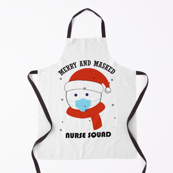Item preview, Merry And Masked Nurse Squad, christmas gifts for nurse designed and sold by Shopini.