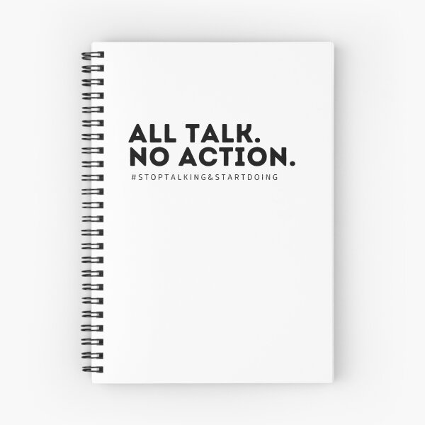 Item preview, All Talk No Action Gift designed and sold by Emerg-Apparel.