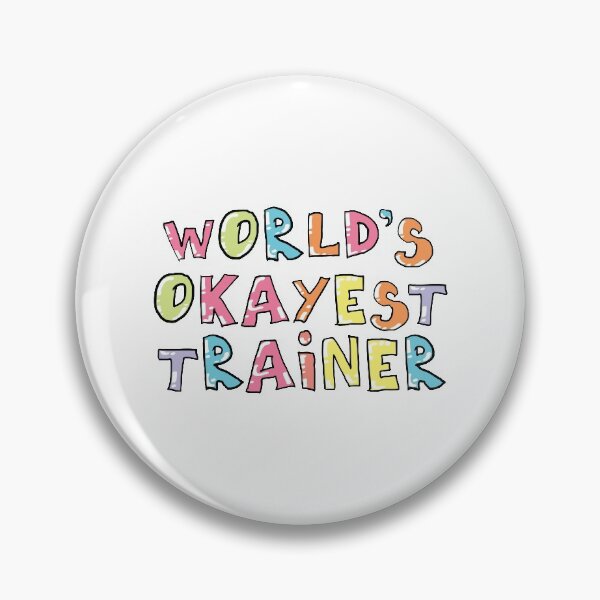 Item preview, World's Okayest Trainer Gift Idea designed and sold by betternotes.