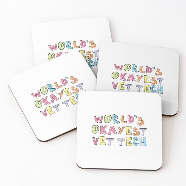 Item preview, World's Okayest Vet Tech Gift Idea designed and sold by betternotes.