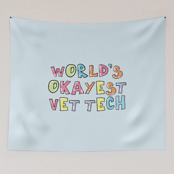 Item preview, World's Okayest Vet Tech Gift Idea designed and sold by betternotes.