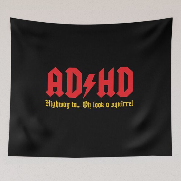 Item preview, ADHD Funny ACDC Highway to OCD Hell designed and sold by HotTopics.