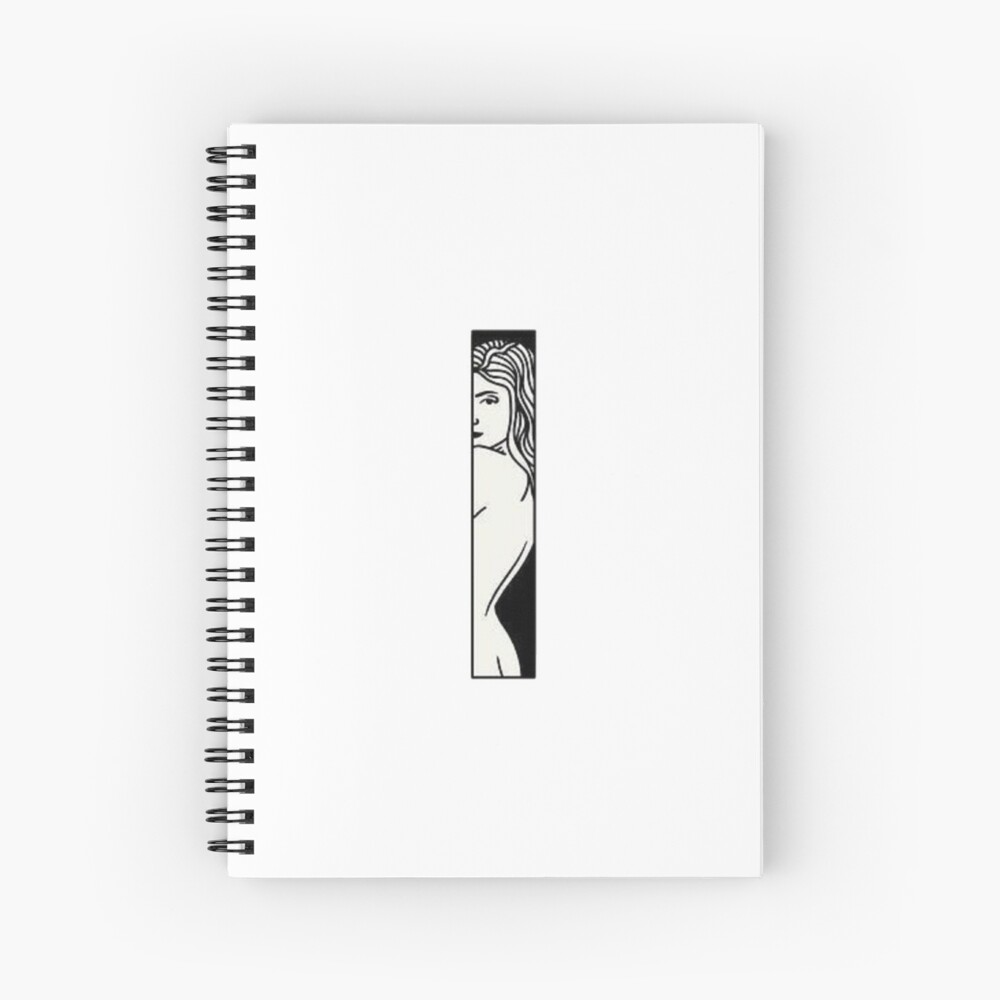 Naked Woman Aesthetic Drawing Spiral Notebook For Sale By Peternorstroom Redbubble