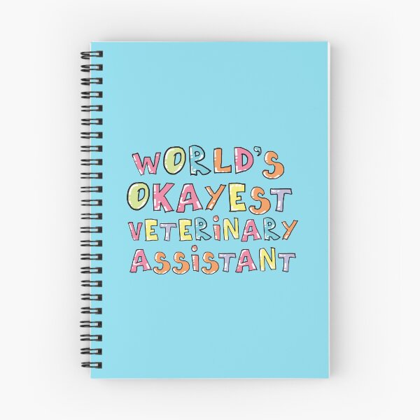 Item preview, World's Okayest Veterinary Assistant Gift Idea designed and sold by betternotes.
