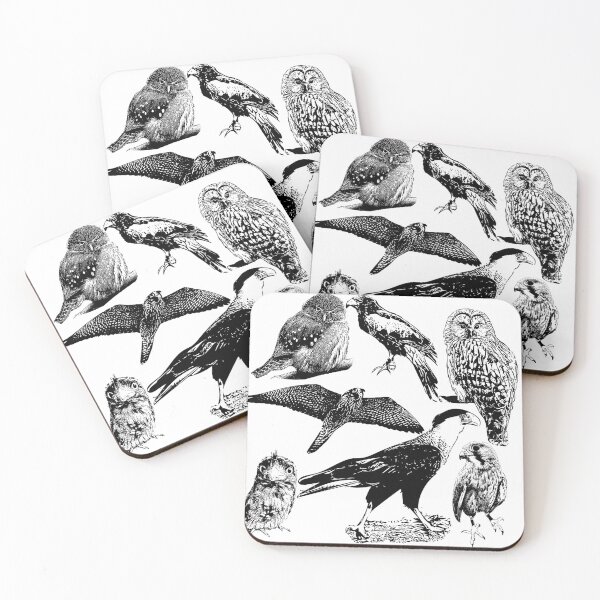 Item preview, Predatory Bird Collage designed and sold by megcw.