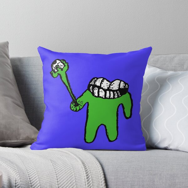 Mike Throw Pillow