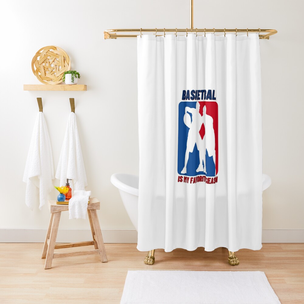Sale Basketball is my favorite season Shower Curtain CS-XGNV7235