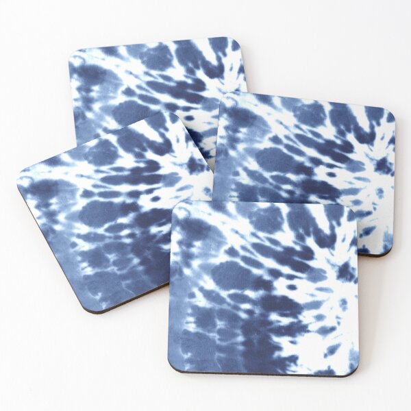 Item preview, Tie dye spiral shibori indigo blue navy white background designed and sold by olgersart.