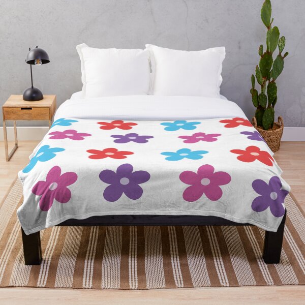 Item preview, 80s Flowers Pattern designed and sold by ZenDoodle.