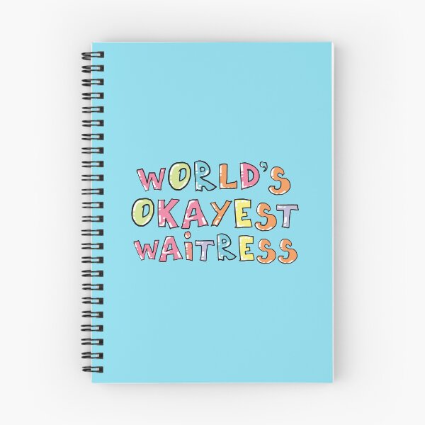 Item preview, World's Okayest Waitress Gift Idea designed and sold by betternotes.