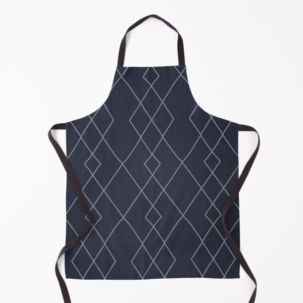 Item preview, Fine diamond lines on indigo blue - elegant abstract geometric pattern designed and sold by misentangled.