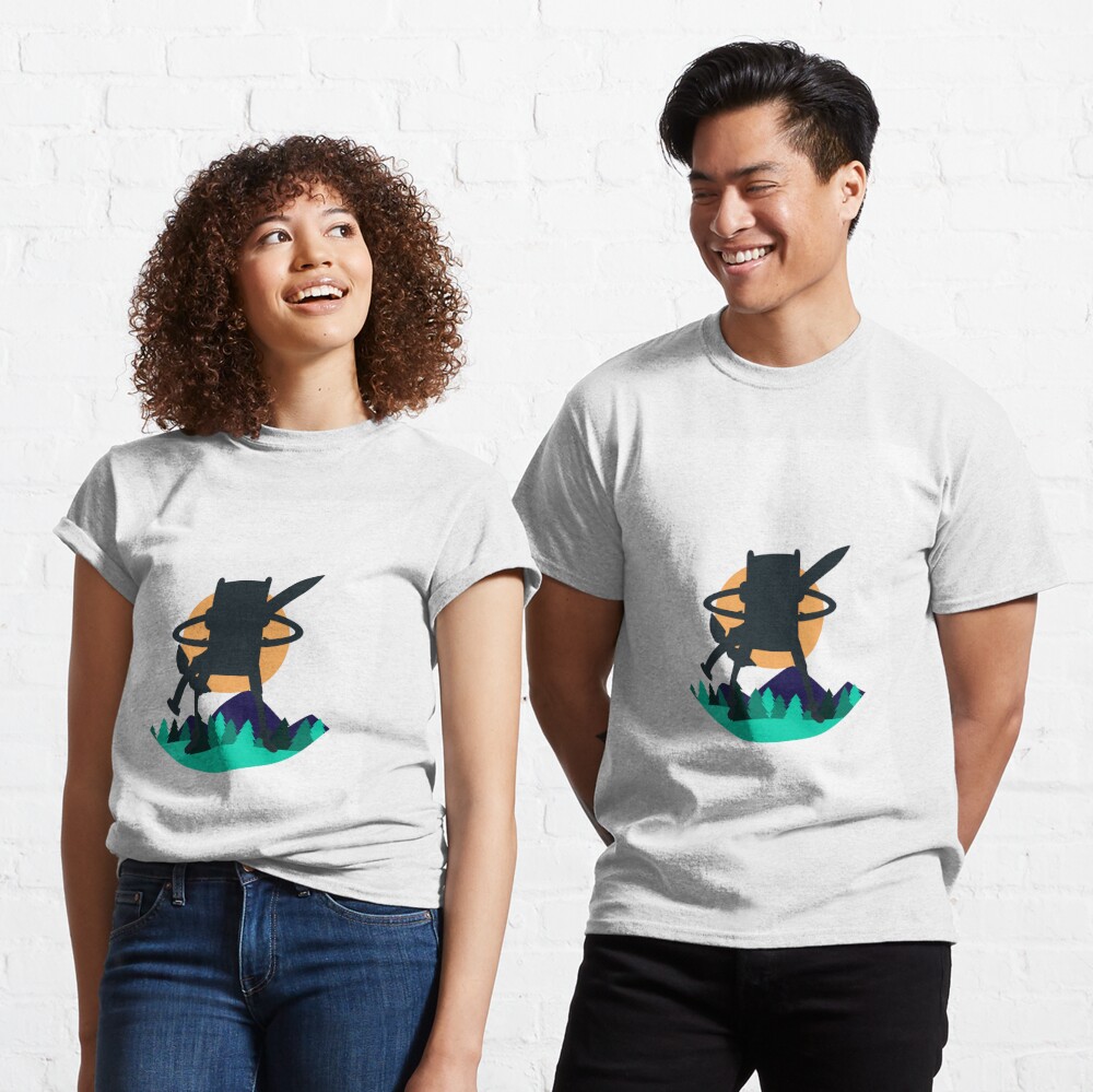 Adventure time Minimal style T-Shirt