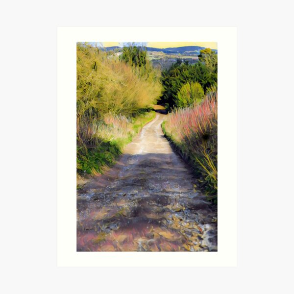 Meet me in the country Art Print