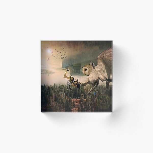 Saving Nature Acrylic Block
