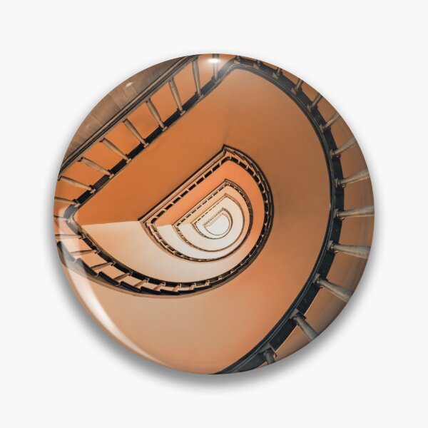 Item preview, Bright orange staircase designed and sold by JBlaminsky.