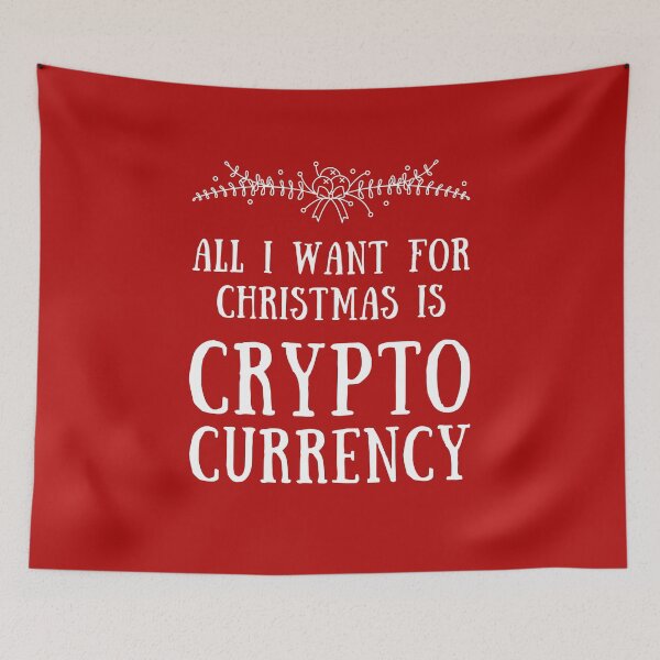 Item preview, All I want For Christmas Is Cryptocurrency designed and sold by m95sim.
