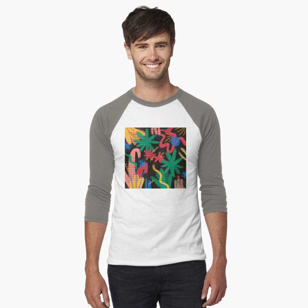 Item preview, Baseball ¾ Sleeve T-Shirt designed and sold by luisinasalce.