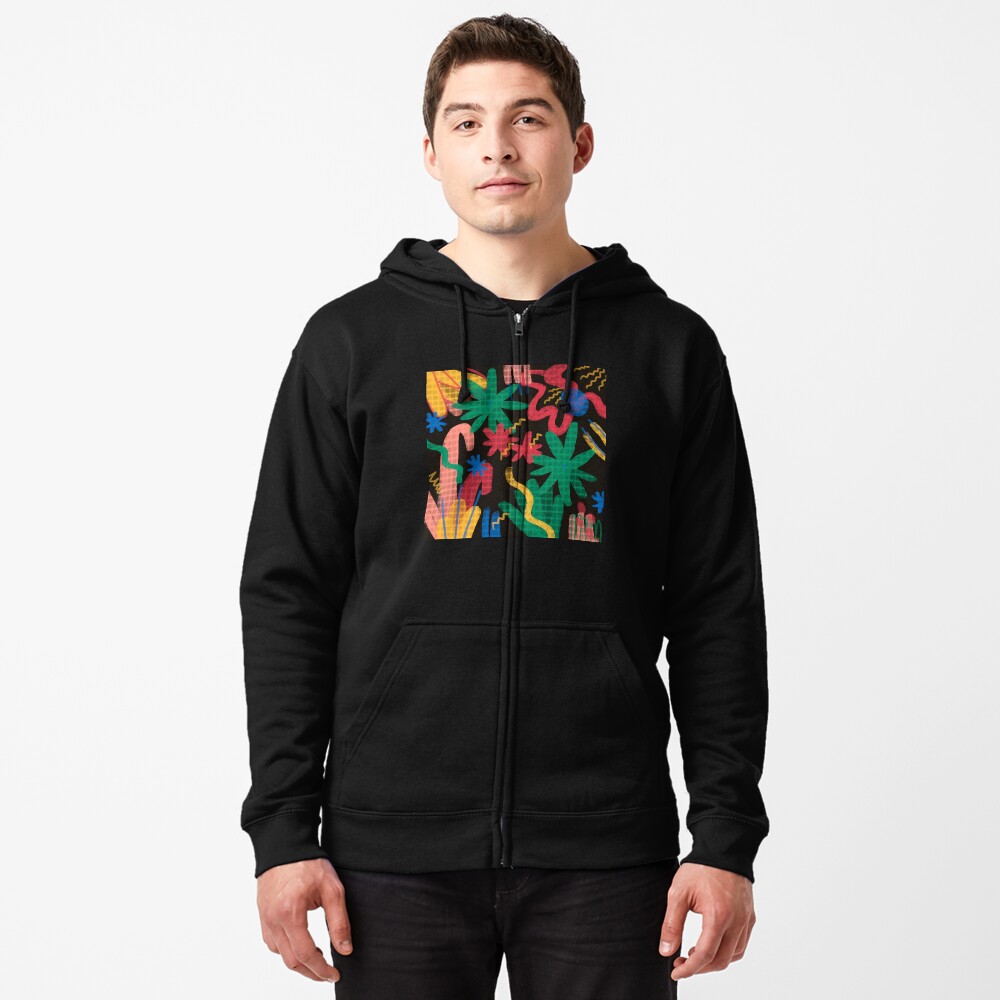 Item preview, Zipped Hoodie designed and sold by luisinasalce.