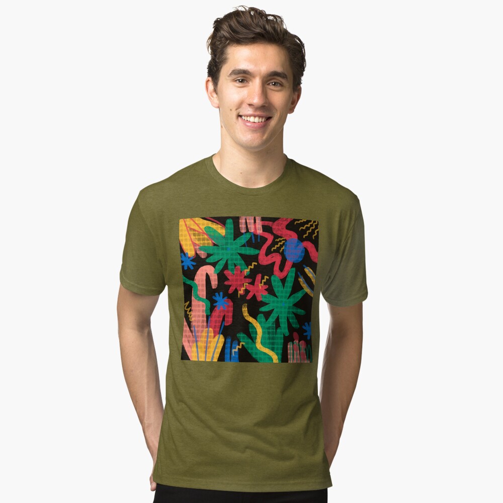 Item preview, Tri-blend T-Shirt designed and sold by luisinasalce.