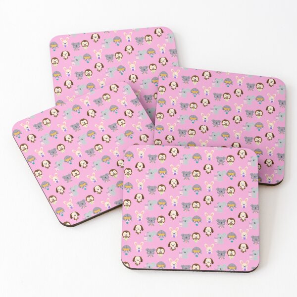Item preview, Kawaii Animal Boba Tea cute elephant rabbit koala monkey lion designed and sold by 0umStore.