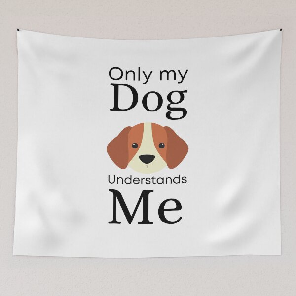 Item preview, Only My Dog Understands me - Beagle designed and sold by Pandoras-Boxx.