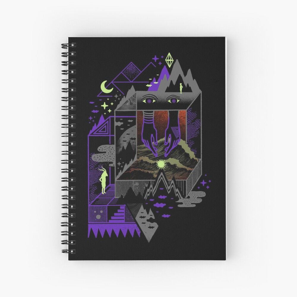 Fine within the confines Spiral Notebook
