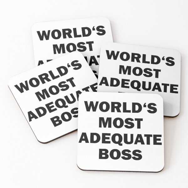 Item preview, World's most adequate Boss designed and sold by GiftWorks.