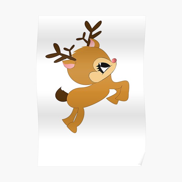 Posters Sur Le Theme Kawaii Renne Redbubble