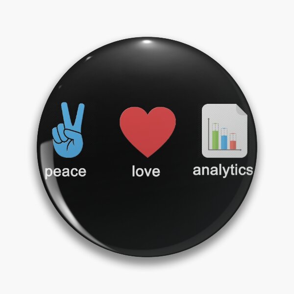 Item preview, Peace Love Analytics designed and sold by Original Cheddar.
