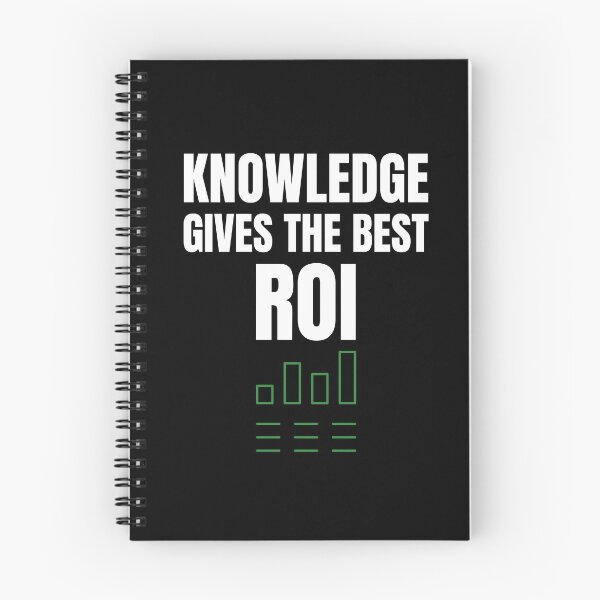 Item preview, Knowledge Gives The Best ROI Investing designed and sold by OldCamp.