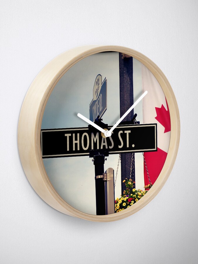 Alternate view of Thomas Clock