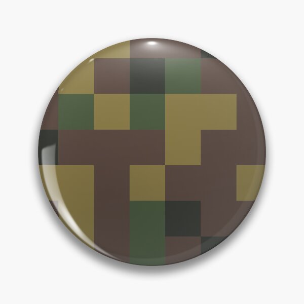 Item preview, Geometric camouflage pattern with square elements designed and sold by acidmit.