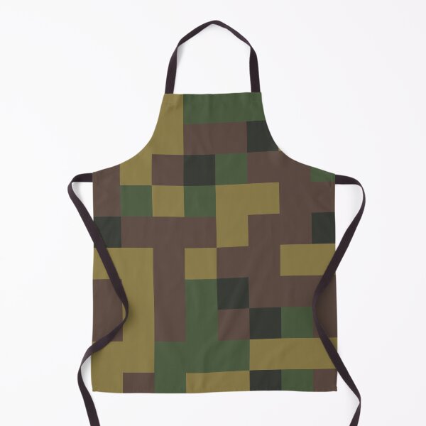 Item preview, Geometric camouflage pattern with square elements designed and sold by acidmit.