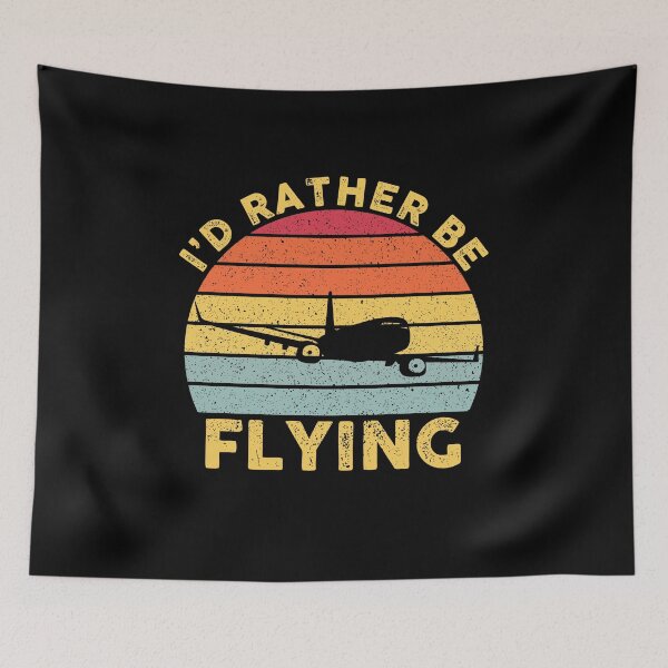Item preview, I’d Rather Be Flying designed and sold by jessicasmile.