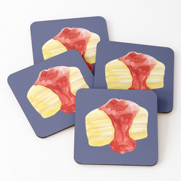 Item preview, Strawberry Sauce Crepe Cake designed and sold by Alicia Chee.
