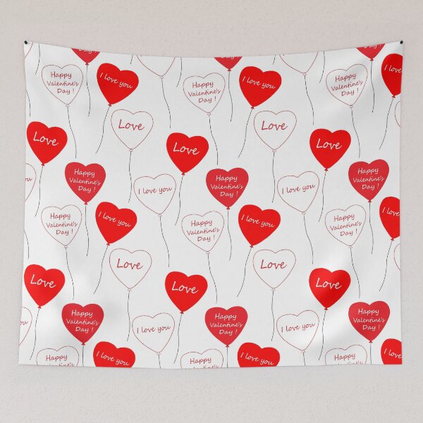 Item preview, Love heart valentines pattern designed and sold by RoyalPeople.