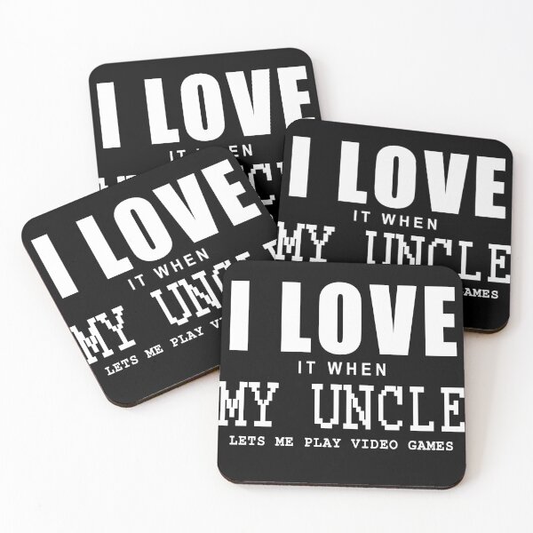 Item preview, I love it when my uncle let me play video games in black designed and sold by Roy Store.