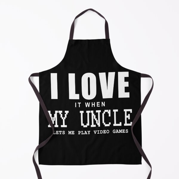 Item preview, I love it when my uncle let me play video games in black designed and sold by Roy Store.