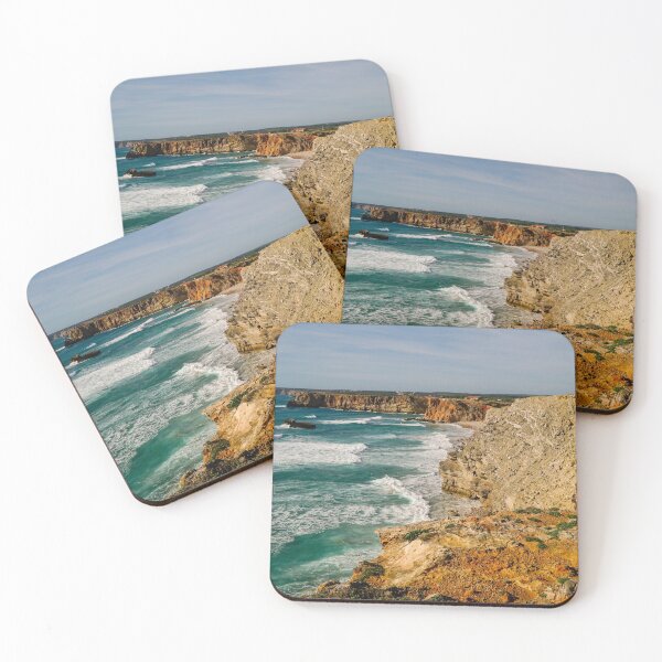 Item preview, Ocean Cliffs in Sagres, Portugal designed and sold by AWomanAfoot.